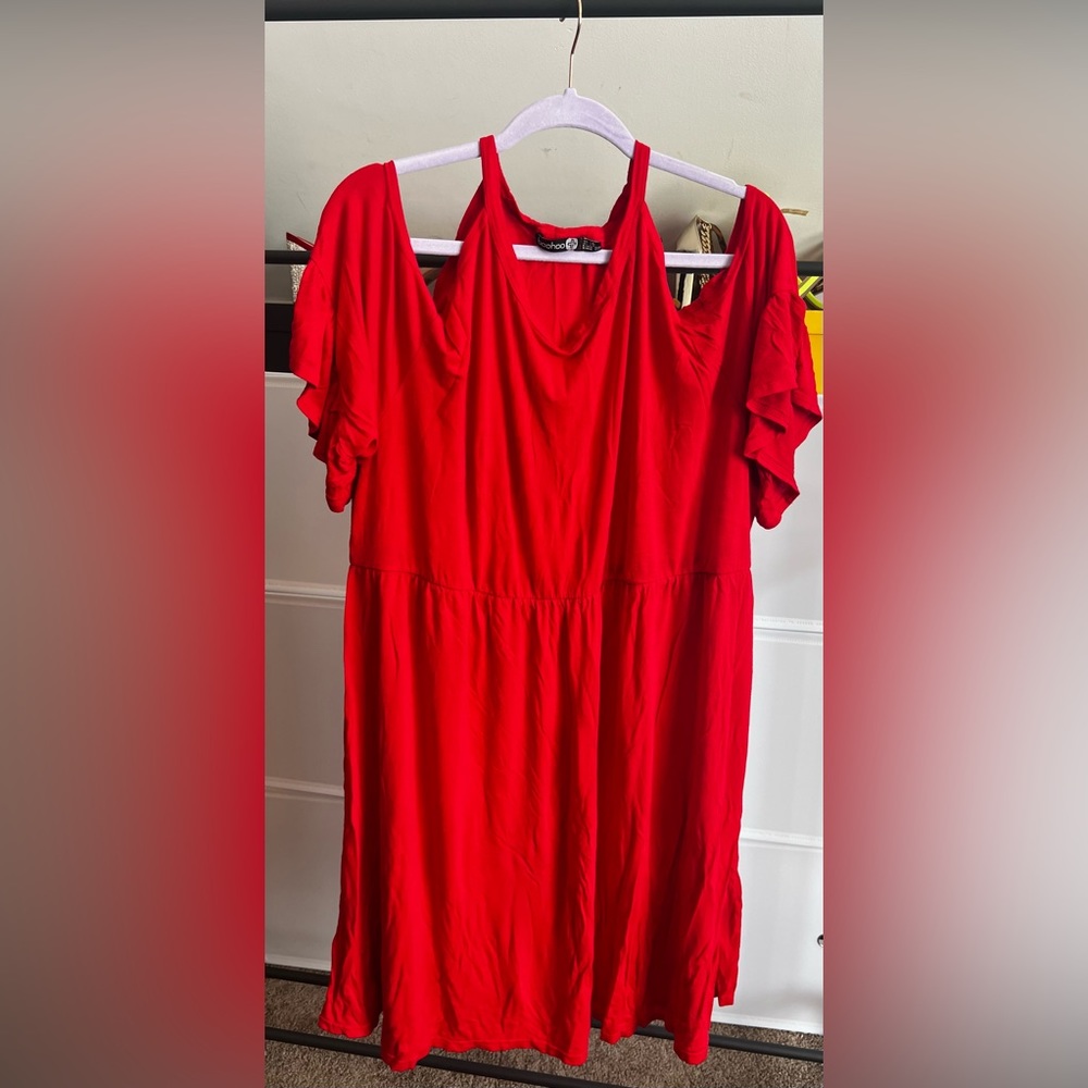 Red Sun Dress